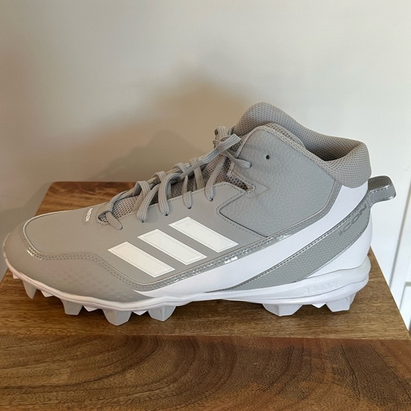 ADIDAS ICON 7 MID MD CLEATS BASEBALL CLEATS Men’s 12.5 - Picture 4 of 11